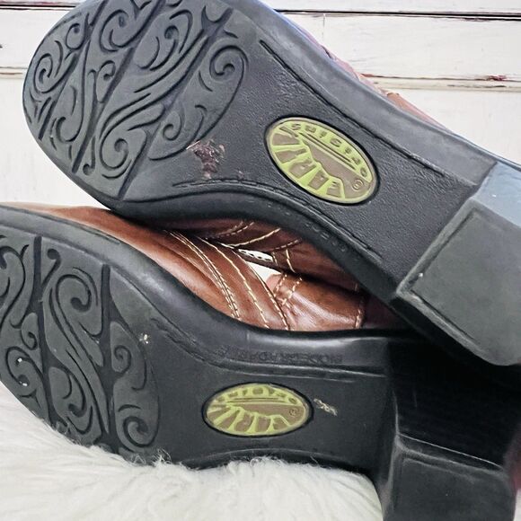 Earth Brown Heeled Shoes - Picture 6 of 8